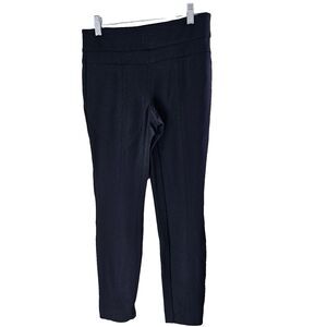 Bar III Black Elastic Waist Stretchy Skinny Ankle Fit Leggings Size Small